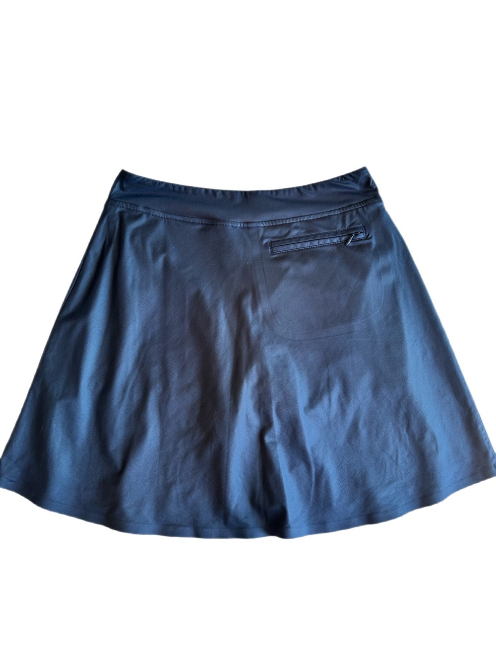G/FORE Effortless A-Line Golf Skort Navy Performance Stretch Zip Pocket XS - Picture 2 of 5